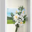 A4 Shadow Box Frame, 8x12 3D Picture Frame Display Cas with Real Transparent Glass for Photos, Memorabilia, Crafts, Souvenir, Wedding Memories, Baby Items - White/ 1.2 Inch Depth