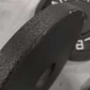 Cast Iron 2-Inch Olympic Weight Plates Set for Strength Training, Barbell Free Weight Plate Set for Weightlifting in Home Gym,  (Set: 40 lbs (4x 10 LB))