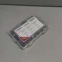 Black Self Tapping TEK Screws Assortment,410 Stainless Steel #8#10#12 Hex Head Self Drilling Screws for Metal