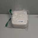 Bento Lunch Box, 5 Compartments Lunch Container for Kids/Adults with Snack cup, Wheat Fiber Eco-Friendly Double Insulated Boxes, Dishwasher and Microwave Safe, BPA-Free (White)