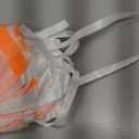 100 Feet Orange & White Pennant Banner Flags String Hanging Orange & White DIY Triangle Bunting Flags,Party Decorations for Grand Opening,Party Events Celebration,Kids Birthday,60 Pcs