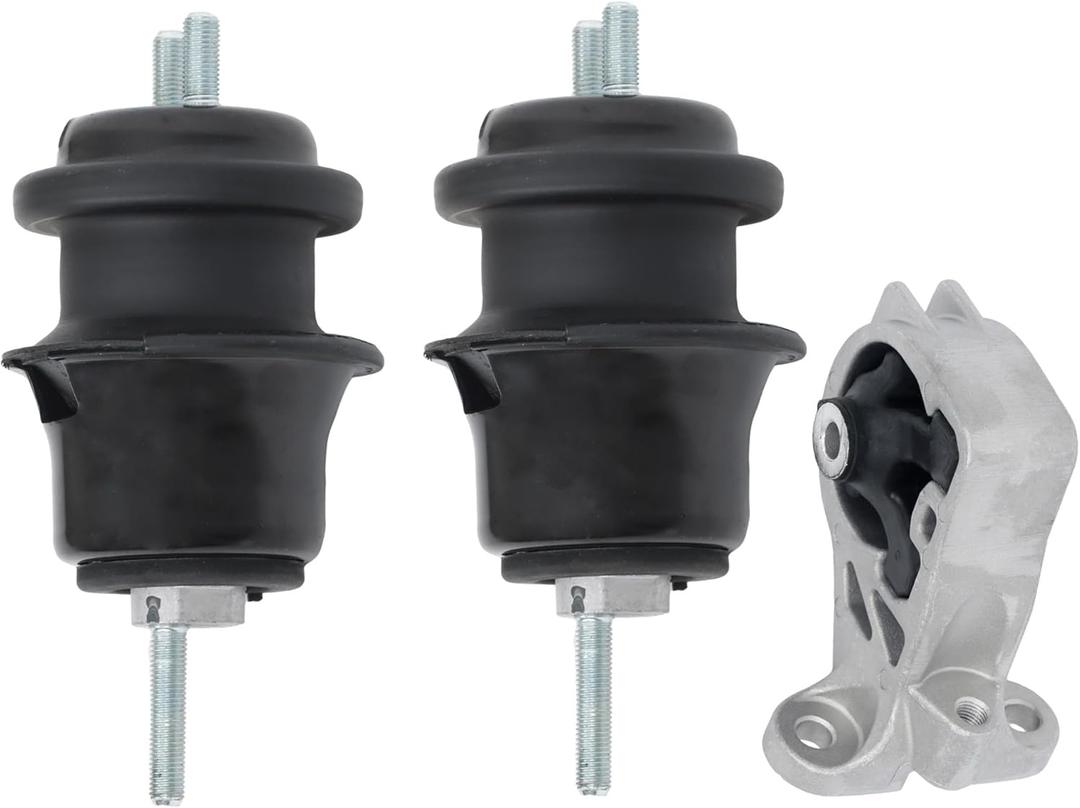 3PCS Front Engine Motor Mount Set Repalcement for Subaru Legacy Outback 2.5L 2010-2012 41022-AJ21B 41022-AJ000 A6728 4572 A6729