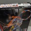 2-in-1 Slot Car Race Track Sets - Electric Race Car Track with 4 High-Speed Racing Cars, Dual Racing Game Lap Counter Circular Overpass Tracks, Remote Control Cars Toys/Gift for Boys Kids Ages 8-12