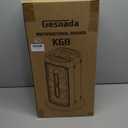 GESNADA Karaoke Machine for Adults, Portable Party Speaker with 2 Wireless Microphones/Bluetooth 5.3, PA System with Disco Lights for Big Party, Outdoor, Ideal Gifts for Family, Music Lover