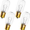 Belleone Light Bulb Fits for LG Microwave Oven - Compatible with LG Frigidaire Ken-more Whirlpool GE Over the Range Microwave, Dimmable 125V 30W E17 Base, Kitchen Night Light, Repalce 6912W1Z004B,4pcs