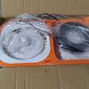 Spin Mop 61in Long Handle 5 Refills Large Floor Mop and Bucket Set System