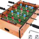 WIN.MAX Mini Foosball Table (Upgrade) 20-Inch Foosball Table Adult Size Top Football/Soccer Game Table for Kids Easy to Store