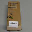 Pandaloo Glass Cups With Lids and Straws -20 Fl Oz- Perfect Size Iced Coffee Cup - Smoothie Cup With Bamboo Lid and On the go Lid - Glass Tumbler With Straw (1 Count (Pack of 1), Vanilla Cream)