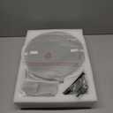 Dyrabitick V3 Robot Vacuum and Mop, 3 in 1 Combo Cleaner for Home with Pet Hair and Hard Floor, 5000Pa Suction, Self-Charging, 120 Mins Run Time,Super Thin Body & Large Dust Box,App + Alexa (Whiteblack)