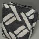 Nautica  Runner Rug | Indoor Runners for Hallways and Entry Rugs| Non-Slip and Non-Skid Entry and Kitchen Door Mat| Machine Washable Entryway Carpet Rugs | 26 x 45 | Chain Dark Grey