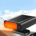 Car Heaters for Vehicle - 12V 150W Portable Heater & Defroster with Quick-Heating Technology, Windshield Defogger for Cars, SUVs, Trucks, Cigarette Lighter Plug-in