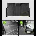 CreekT All Weather Floor Mats for Ford F150 2010-2014 SuperCrew/Crew Cab (Only for 1st Row Bucket Seat), Heavy Duty Waterproof Car Truck Rubber Floor Mats Fit for Ford F-150 XL, XLT Accessories