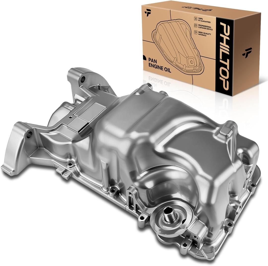 PHILTOP 264-382 Engine Oil Pan, Fits Honda Civic 2006 2007 2008 2009 2010 2011 L4 1.8L, Gasket not included