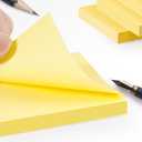 (18 Pads) Pop Up Sticky Notes 3x3 Refills, Yellow Strong Adhesive Post, Suitable for Home, Office, School, Clean Removal