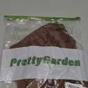 Women's Silk Satin Midi Skirt Elastic High Waisted A-Line Cheetah Print Leopard Long Skirts for Women Trendy (Brown) S