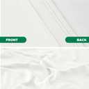 Biscaynebay Decorative Box Spring Covers King & Cal King Size, Ivory Luxurious Jersey Knitting Stretchy Wrap Around 4 Sides Bed Skirts for Home/Hotels, Easy Fit Wrinkle Free Machine Washable