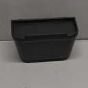 JYCDC Rear Center Console Trash Can Compatible with Toyota Sienna 2026 2025 2024 2023 2022 Accessories, Second Row Cup Holder with Lid, 2nd Row Garbage Bin Organizer Interior Parts (Black)