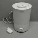 LEVOIT Humidifiers for Bedroom, Quiet (3L Water Tank) Cool Mist Top Fill Essential Oil Diffuser with 25Watt for Home Large Room, 360 Nozzle, Rapid Ultrasonic Humidification for Baby Nursery and Plant (White)