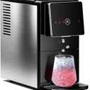 Antarctic Star Countertop Nugget Ice Maker, 33 Lbs/24H Automatic Ice Dispenser, Self-Cleaning Portable Ice Machine, 1.8L Water Tank, Touch Screen & Auto Ice Drop, for Home/Office/Kitchen