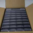 33 Drawer Plastic Small Parts Organizer, Storage Bin with Drawers for Hardware, Parts, Crafts, Beads, 11.8 x 16.1 x 5.2 Inches (Black)