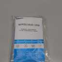 AmazerBath Stall Shower Curtain Liner 36x72, Walk in Shower Curtain Plastic, Clear Shower Stall Curtain Liner Heavy Duty Thick PEVA, Half Shower Liner with 2 Weighted Stones and 6 Grommet Holes