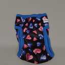 Paw Legend Washable Reusable Female Dog Period Diapers for Heat Doggie Puppy Diapers for Female Dogs (3 Pack,X-Small) (X-Small (8"-11.5" Waist), Animal Pattern)