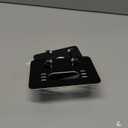 OrlianTablet Stand Holder with Thickened 360Rotating Base Dual Rod Adjustable Aluminum Stand for All 5.8-12.9 iPad Samsung Phone Tablet Kindle E-Reader and More, Black