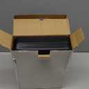 Jssmst Key Lock Box Wall Mount Security Key Storage Box, Locking Key Cabinet Wall Mount with 48 Key Hooks & Tags Key Labels, 11.81 x 9.45 x 2.95 inches, Black Matt