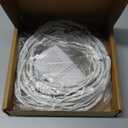 Fudios Lighted Birch Garland Battery Operated with 8 Functions 48 LED Warm White and Multi Color Lights 6FT,Pre Lit White Vine Garland for Fireplace Mantle Christmas Holiday Decor Indoor Outdoor use