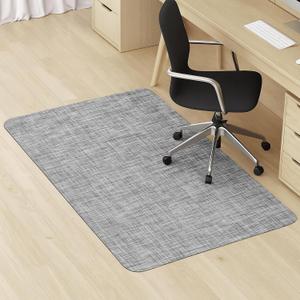 Warmstar Office Chair Mat for Hardwood Floor,Desk Chair Mat,Floor mat for Office Chair, 30" x 48" (Grey)