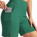 Ommiivex Women Swim Shorts 5 Inches High Waist Extremely Stretch Softness Quick Dry for Pool Beach Board Summer Vacation