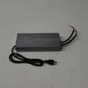 600W 24V LED Power Supply, IP66 Waterproof Outdoor Driver, AC 100-277V to DC 24V 25A Low Voltage Transformer with UL Certification for LED Light, Computer Project, 11X6X2 Inch