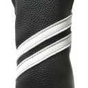 Golf Club Covers,4pcs or 1pc Golf Headcovers for Woods and Driver Fairway Hybrids Women Men - Premium PU Leather with Interchangeable Tags & Magnetic Blade and Mallet Putter Covers