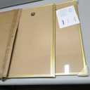 upsimples 20x30 Picture Frame Gold 3 Pack, Scratch-Proof Poster Frames 20 x 30 for Photo Gallery - Slide-In Strips, Horizontal or Vertical Wall Mounting