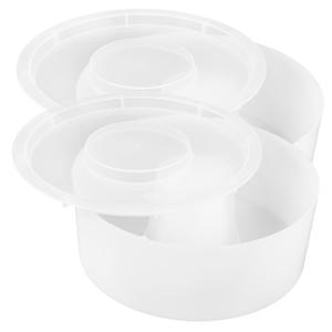 Happyyami 2pcs Bee Feeder Convenient Beekeeping Water Feeder for Hive Easy Stable Design Essential Beekeeping Supply for Feeding Bees