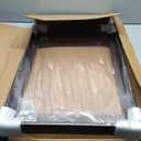 Canvas Floating Frame, Picture Wall Art Painting Frame for 16x24 Inch Finished Canvas, Dark Brown