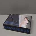 Dual Head Detachable Percussion Massage Gun with Extension Handle, 3-in-1 Back Massager for Pain Relief Deep Tissue with 12 Massage Heads, Muscle Massager for Arm Shoulder Lower Back Thigh Waist