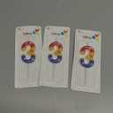 3 Dog Paw Theme
Birthday Candles, Pack of 3
