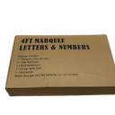 4Ft Marquee Letters and Numbers