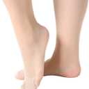 MANZI 4 Pairs Plus Size Pantyhose for Women 20 Denier Sheer Stocking (XL)