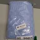 LAWKUL Baby Blanket Blue Cable Babe Blanket Checkered Knit Newborn Infants Soft Airy Receiving Swaddle Neutral Unisex 40"x30"