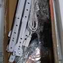 Fameill Vanity Desk with Mirror and Lights, Makeup Vanity with 5 Drawers, Makeup Desk with Charging Station and Ample Storage, Dressing Table with Chair for Bedroom Room (White)