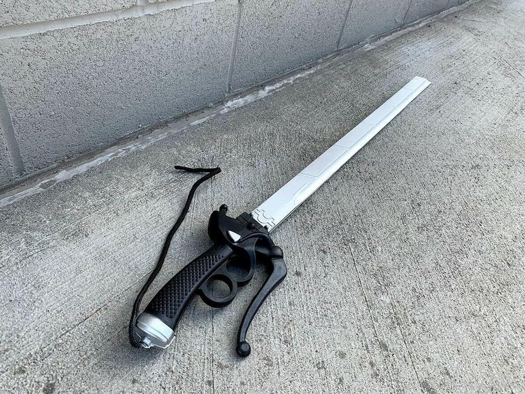 38" Anime Titan LARP Foam Cosplay Sword Blade Weapon Gift Costume Set of 2