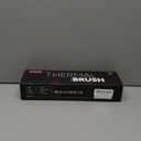 Nimmu Thermal Brush for Blowout Look, 1.5 inch Heated Round Brush, Curling Iron with 10 Temperature Control, Hot Styler Dual Voltage for Travel, Purple