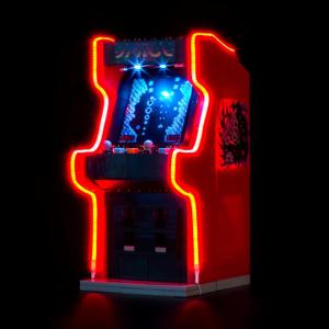 Light kit Compatible with Lego 40805 Arcade Machine - No Model Only Light, LED Lighting Accessories Compatible with Lego 40805 Surprise Arcade