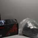 Carbon Fiber Full Face Aldult Motorcycle Helmets, DOT Approved Touring Street Motorcycle Helmet - for Men and Women Moped Scooter Helmet with Spoiler Sport (Small, 1)