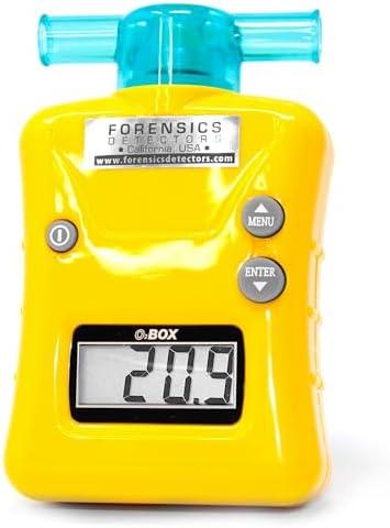 OXYGEN Analyzer by FORENSICS | 0%-100% with 0.1% resolution | Scuba, Nitrox, Divers | Water Resistant Case |