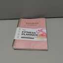 Fitness Workout Journal for Women & Men, A5(5.5" x 8.2") Workout Log Book Planner for Tracking, Progress, and Achieving Your Wellness Goals-Pink