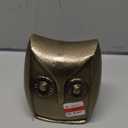 HD Designs Aluminum Owl Gold 4.6 Inches Home Decor Desk Table Shelf Figure