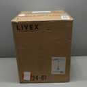 Livex Lighting 41224-01 Art Glass - 18.5" One Light Mini Pendant, Antique Brass Finish with Champagne Glass